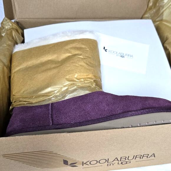 Koolaburra by UGG Dezi Short Women's Winter Boots in Plum Size 8 NIB - Picture 4 of 4